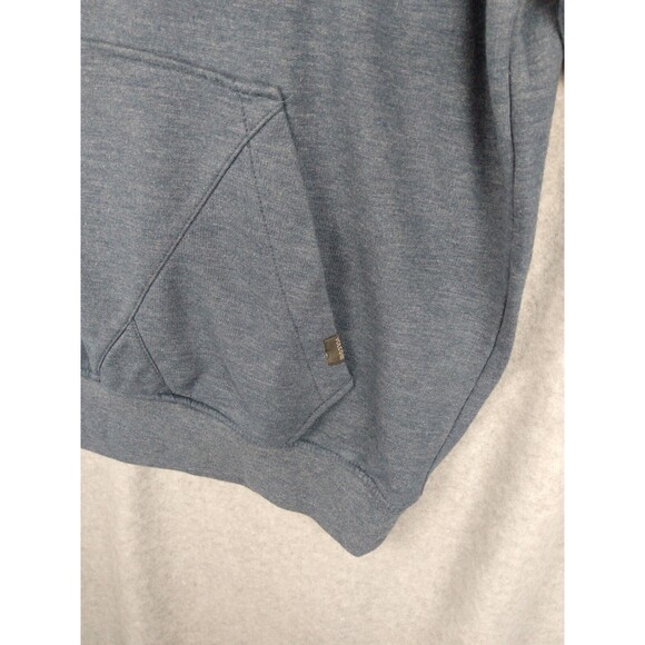 Volcom Hoodie Mens Small Blue Straight Up Fleece Y2K Skateboard Surfer Grunge - Picture 10 of 11